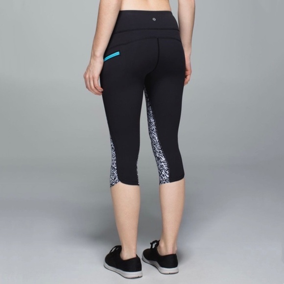 Lululemon Top Speed Cropped Running Leggings (17" Inseam) - Picture 2 of 9